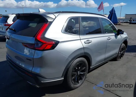 2024 Honda Cr-V Hybrid Sport z USA, uszkodzony, nr VIN 7FARS6H52RE063110